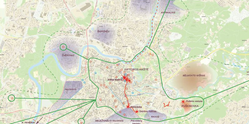 Mapping Vilnius Literature
